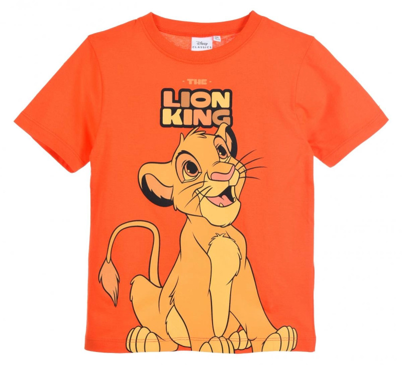 Chlapecké tričko Lví král – Oranžová – 74315