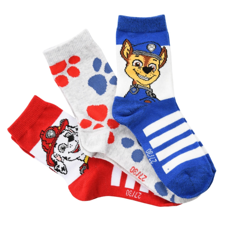 Set 6 párů dětských ponožek Tlapková patrola (Paw Patrol) – Velikost: 23-26