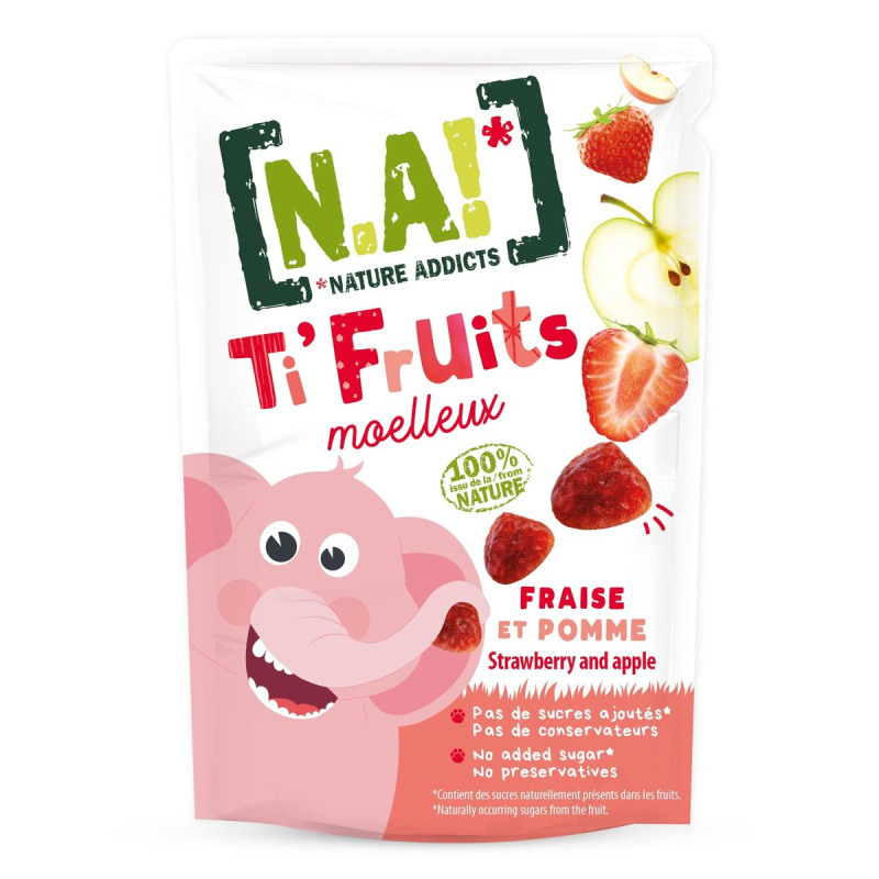 N.A! Ti Fruits Ovocné kousky jahoda