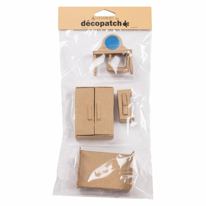 Ložnice z kartonu (6ks)