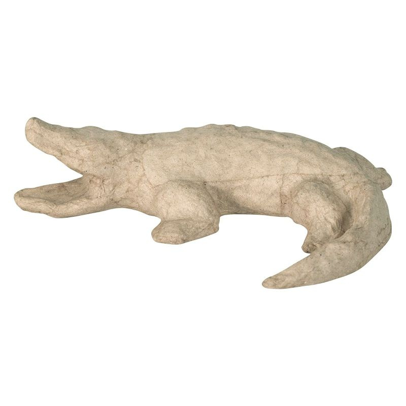 Kartonový krokodýl 3×13×11cm