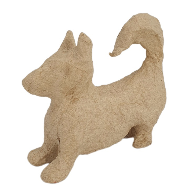 Kartonový pes corgi 9×11×4cm