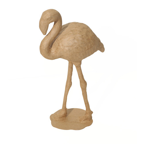 Kartonový plameňák 27×16×7,5cm