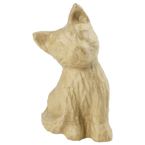 Kartonová sedící kočka 18,5×14×10cm