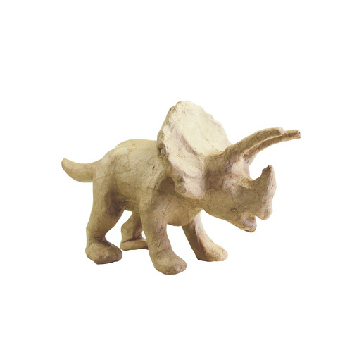 Kartonový dinosaurus triceratops 15×27×9cm