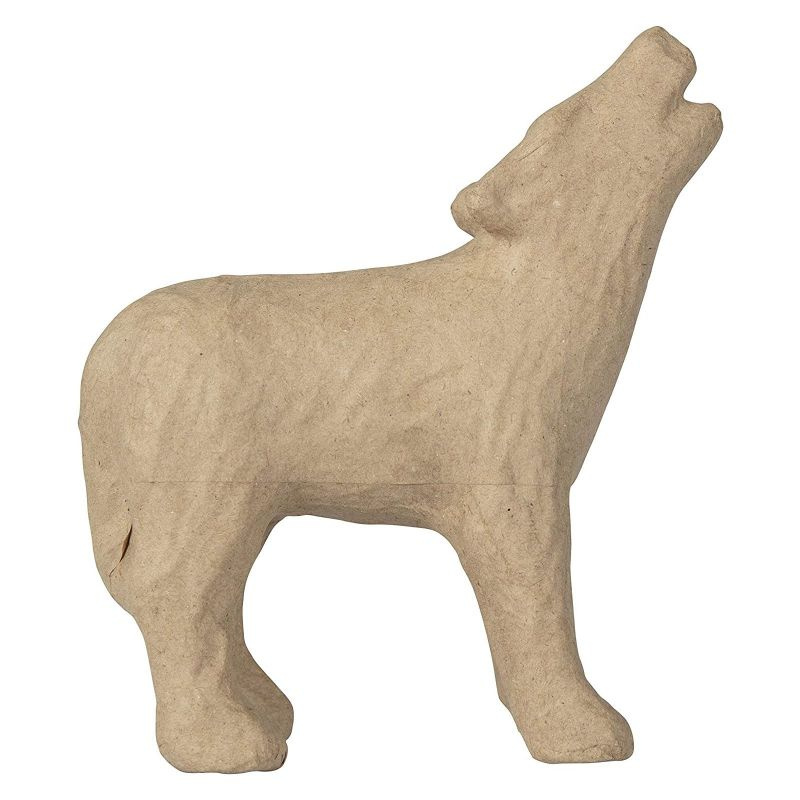 Kartonový vlk 14×18×6cm