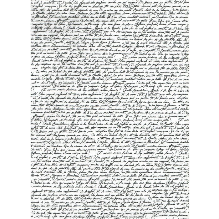 Papír na decopatch, písmo Davona s.r.o.