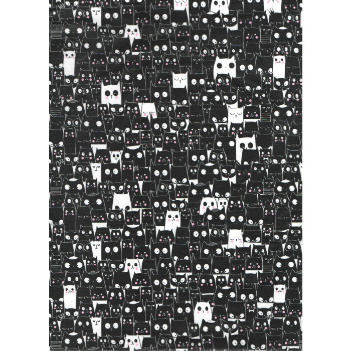 Papír Décopatch (1ks) Kočky a sovy