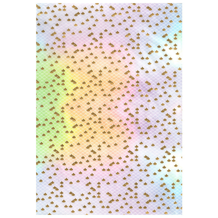 Papír Décopatch Texture (1ks) Barevné šupiny