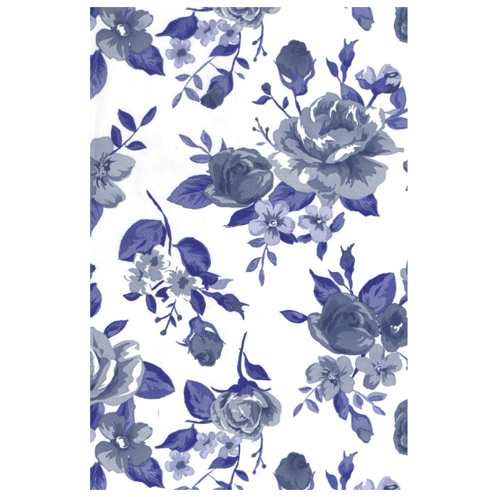 Papír Décopatch (1ks) Modré růže