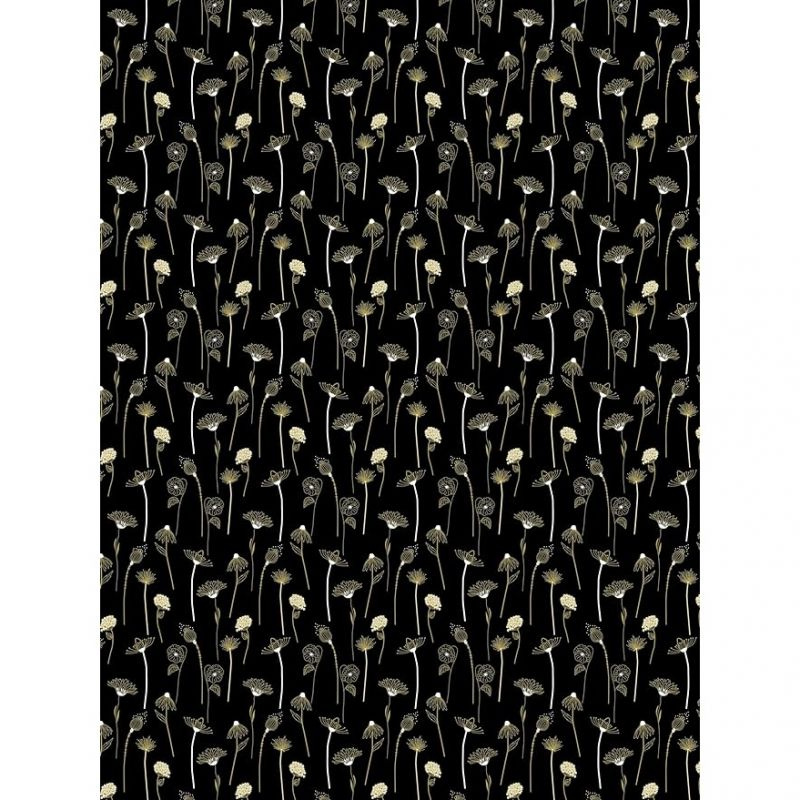 Papír Décopatch Texture (1ks) Zlaté květy