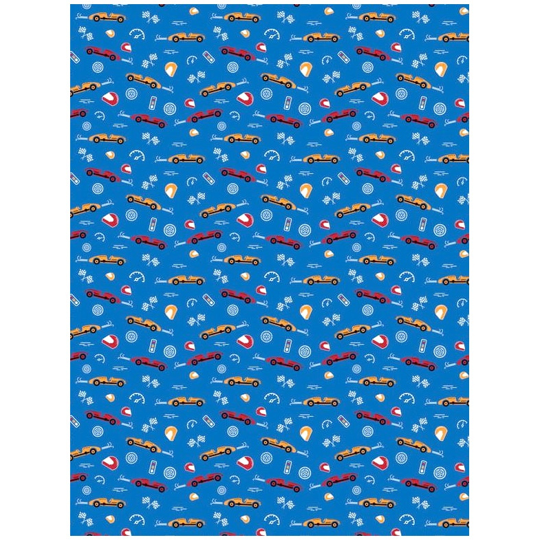 Papír Décopatch (1ks) Modrý s formulemi