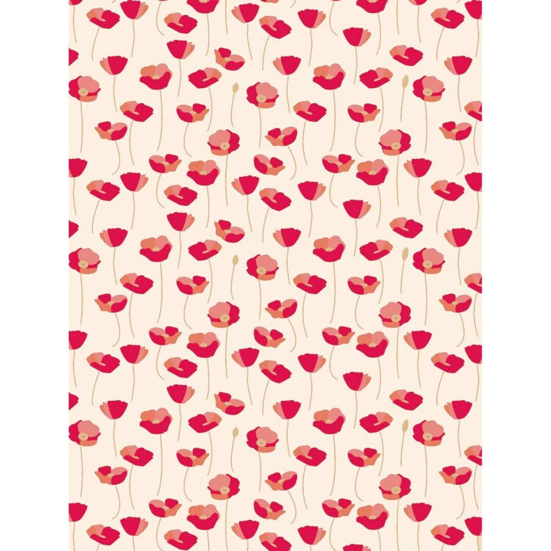 Papír Décopatch Texture (1ks) Vlčí máky