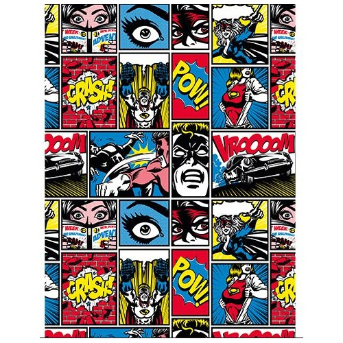 Papír Décopatch (1ks) komiks