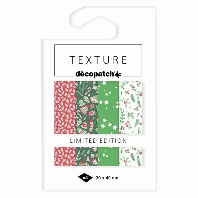 Papíry na decoupage Texture (4ks) č.10