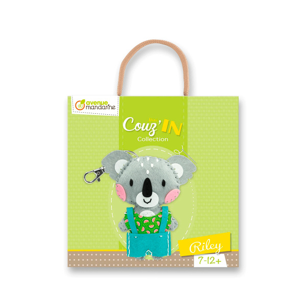 Kreativní sada Avenue Mandarine Přívěšek k ušití - koala Riley Avenue Mandarine