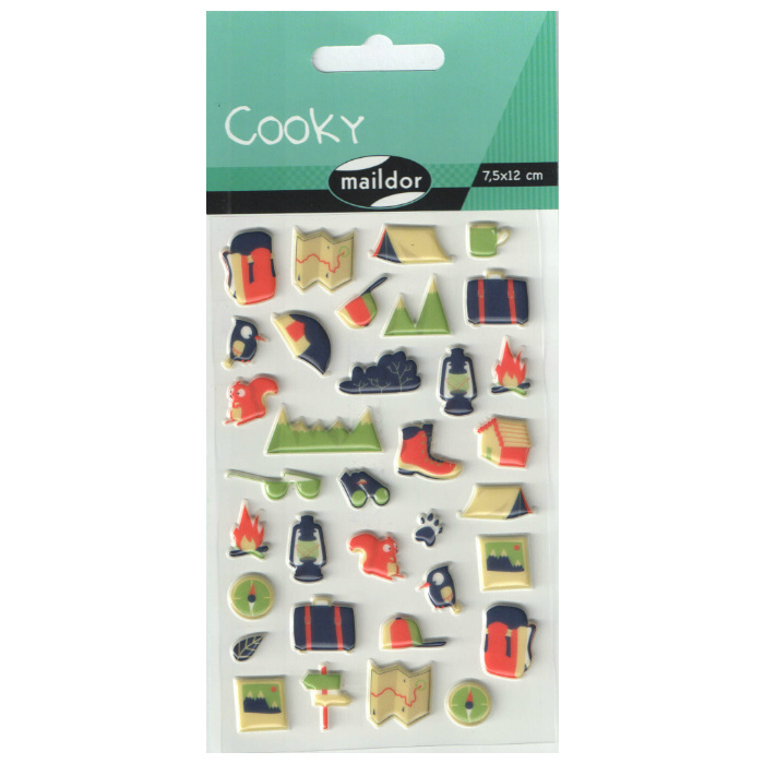 Samolepky Cooky - Tábor