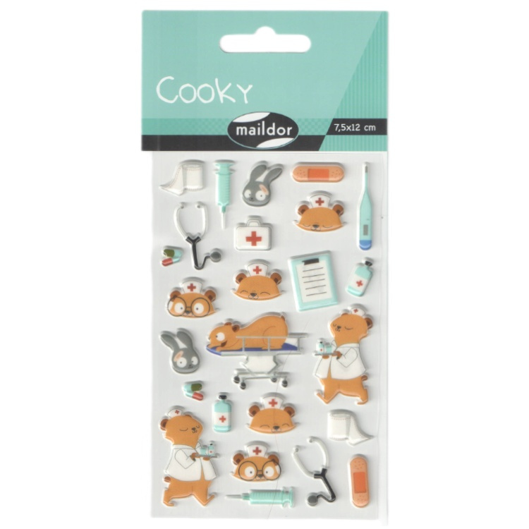 Samolepky Cooky - Zvířecí doktor