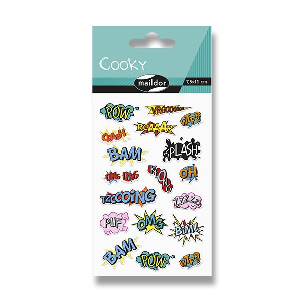 Samolepky Maildor 3D Cooky Komiks Maildor