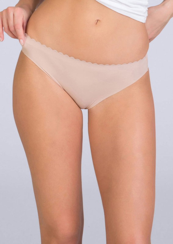 Kalhotky DIM Body Touch microfibre Barva: Smetanová, Velikost: M/L