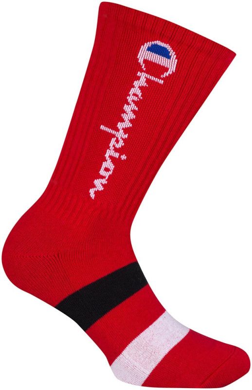 Ponožky CHAMPION CREW SOCKS ROCHESTER AUTHENTIC červené Barva: Červená, Velikost: 35-38