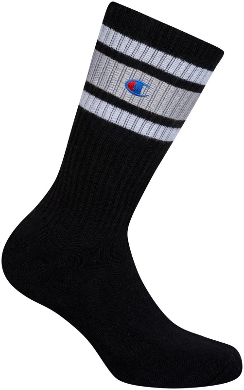 Ponožky CREW SOCKS CHAMPION PREMIUM UNISEX černé Barva: Černá, Velikost: 35-38