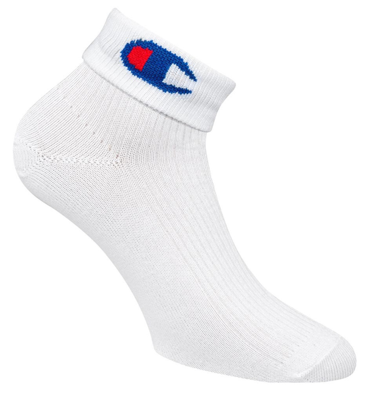 Ponožky CHAMPION Rochester Reverse Socks Barva: Bílá, Velikost: 39-42