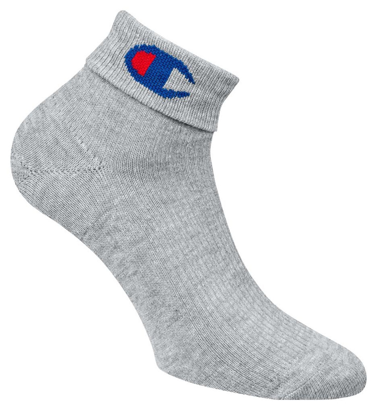 Ponožky CHAMPION Rochester Reverse Socks šedé Barva: Šedá, Velikost: 39-42