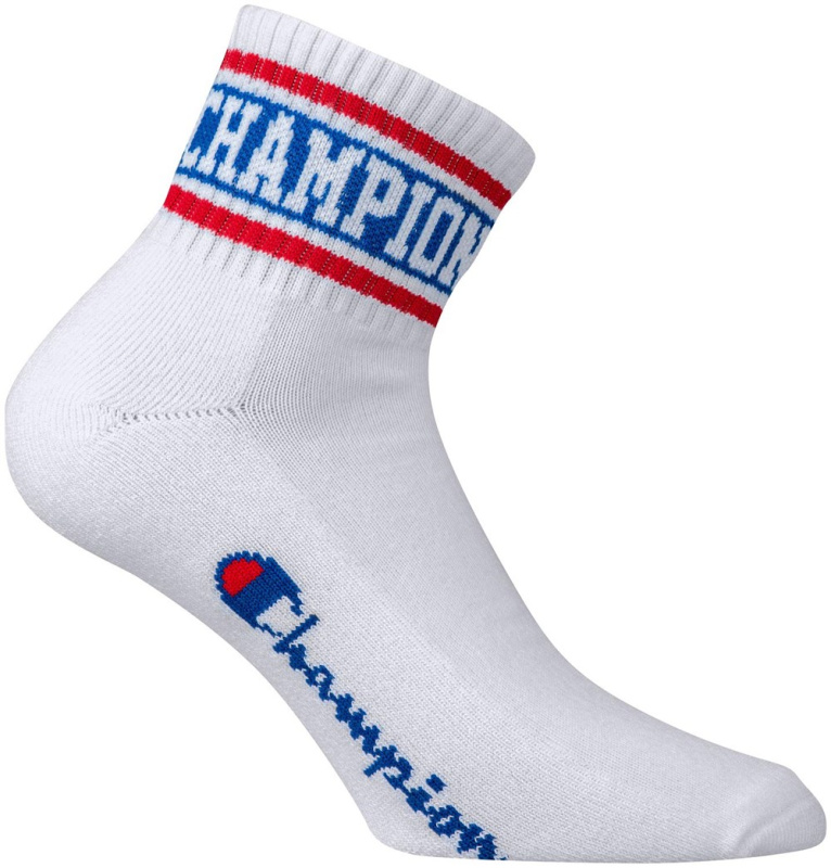 Ponožky CHAMPION ANKLE SOCKS Rochester Old School Barva: Bílá, Velikost: 35-38