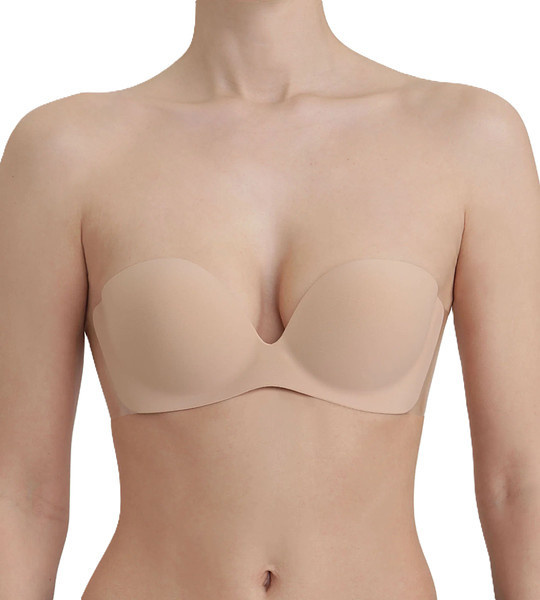 Samolepicí push-up podprsenka L0E2T ADHESIVE BRA - DIM tělová S