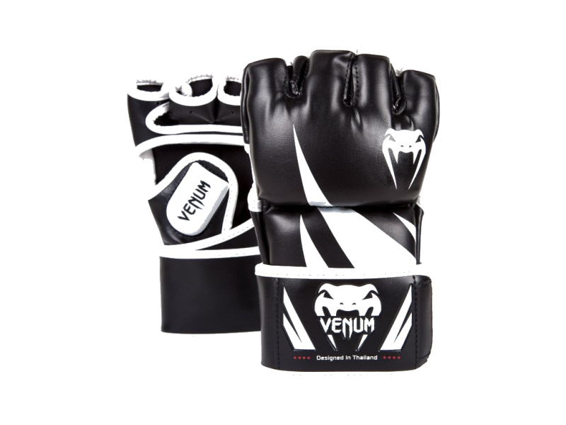 Venum Challenger MMA Gloves - Black/White Velikost: L/XL