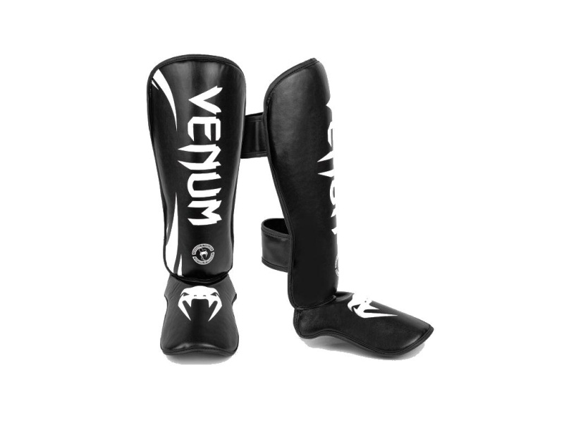 Venum Challenger Standup Shin Guards, Black Velikost: XL