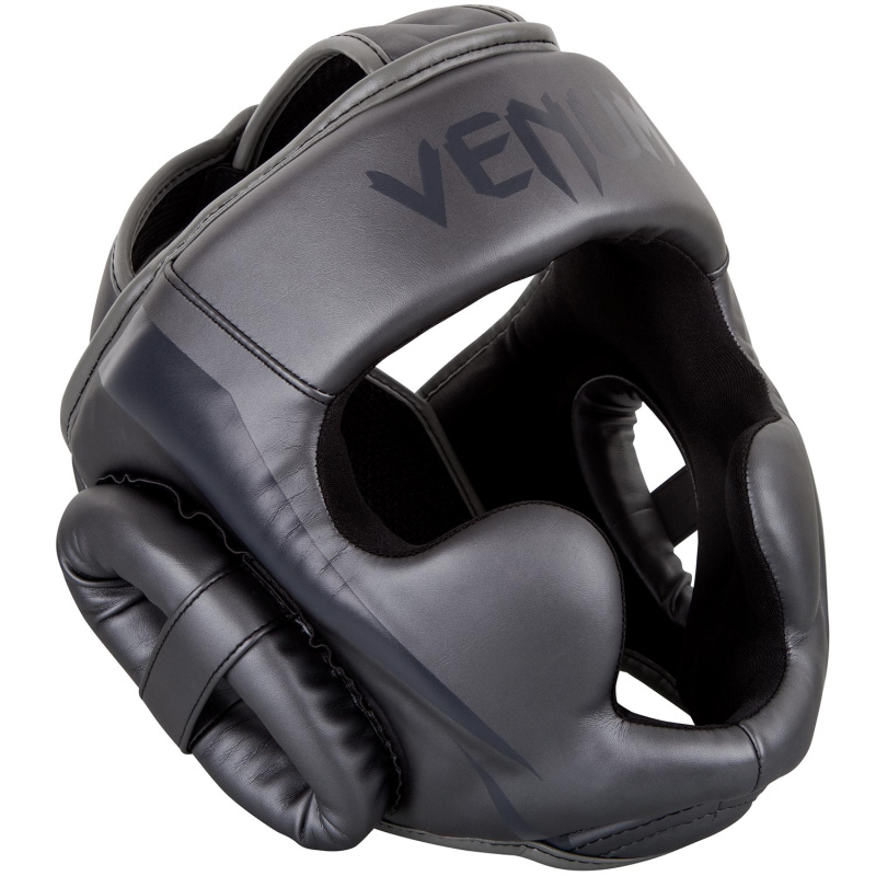 Venum Elite Headgear – Grey/Grey
