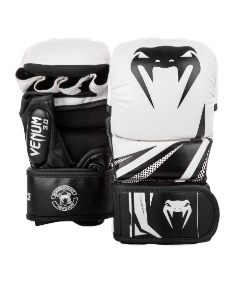 Sparring Gloves Venum Challenger 3.0, White/Black Velikost: L/XL