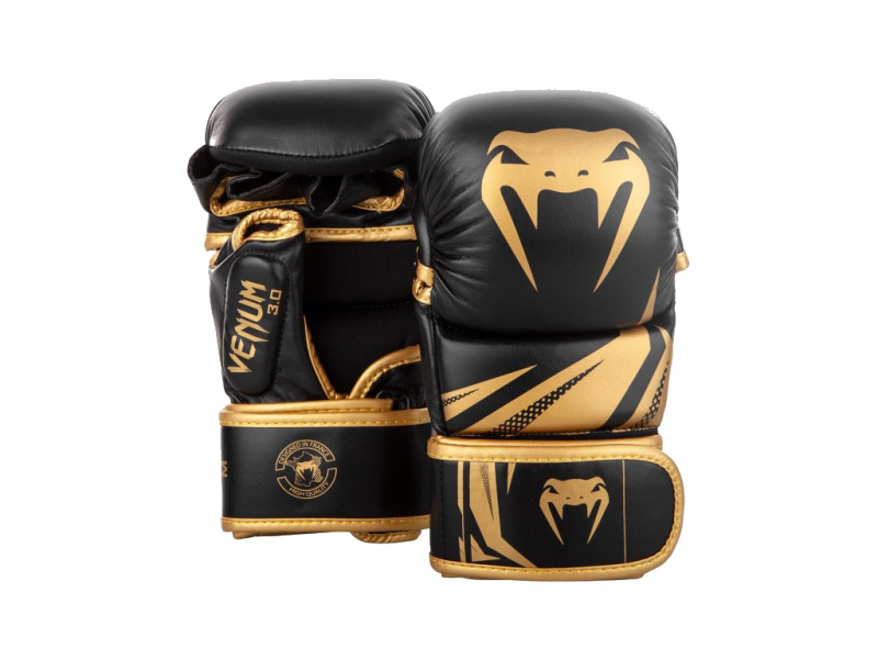 Sparring Gloves Venum Challenger 3.0, Black/Gold Velikost: S
