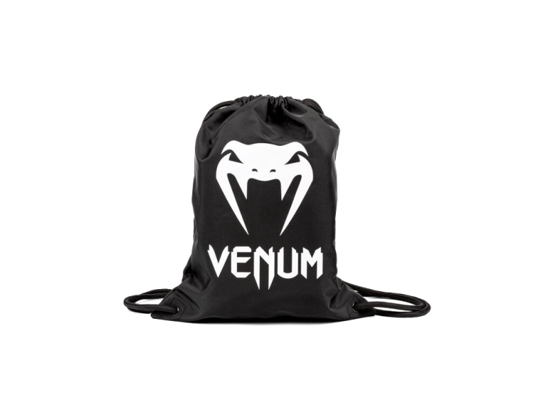 Venum Classic Drawstring Bag, Black/White