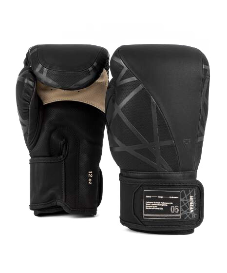 Venum Tecmo 2.0 Boxing Gloves - Black Velikost: 16oz