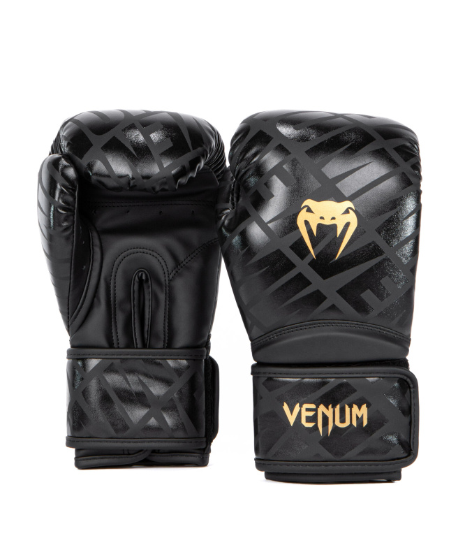 Venum Contender 1.5 XT Boxing Gloves - Black/Gold Velikost: 14oz