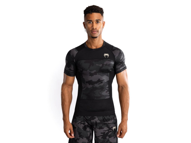 Venum G-Fit Air Men's Short Sleeve Rashguard - Digital Urban Camo Velikost: L