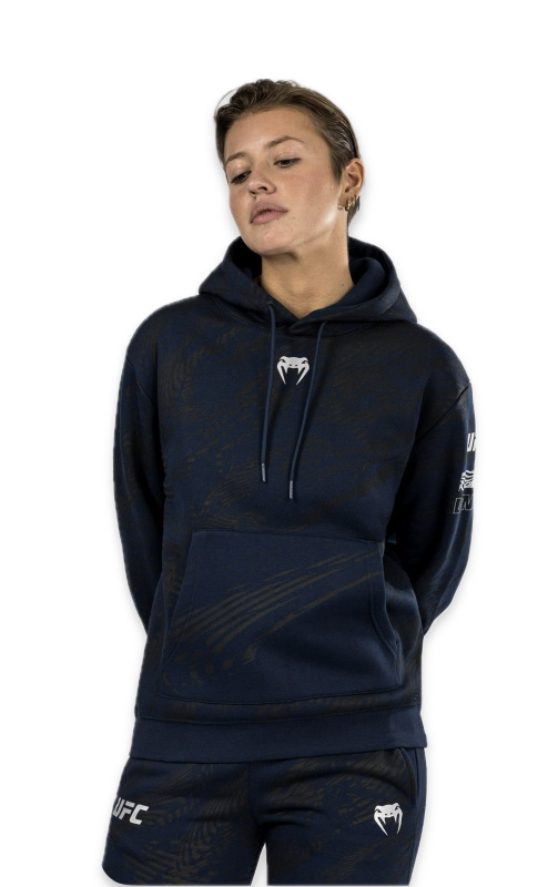UFC Fusion by Venum Fight Week Women’s Pullover Hoodie - Oceanic Blue Velikost: S