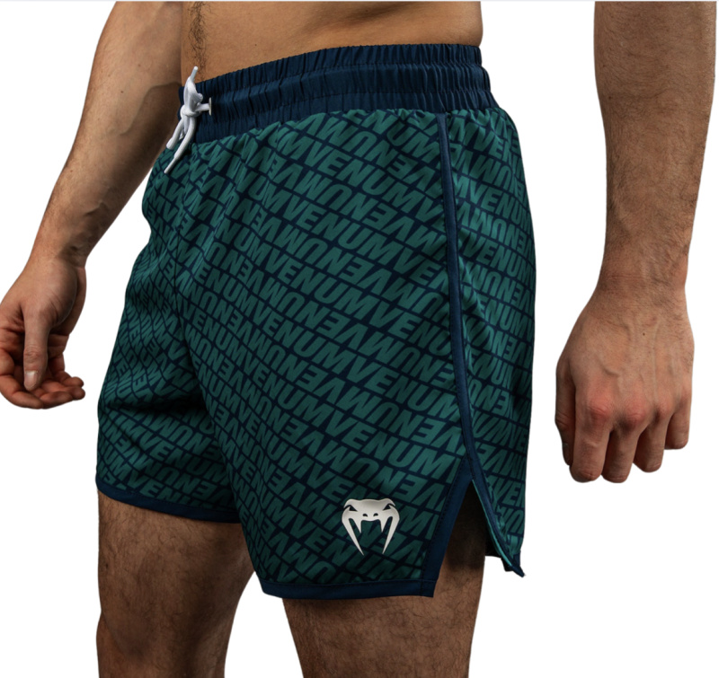 Venum Echo Board Shorts - Deep Ocean Blue/Emerald Green Velikost: L