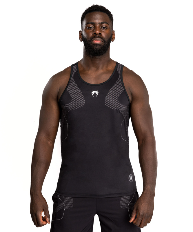 Venum Nexus Dry Tech Tank Top - Black/Silver Velikost: XXL