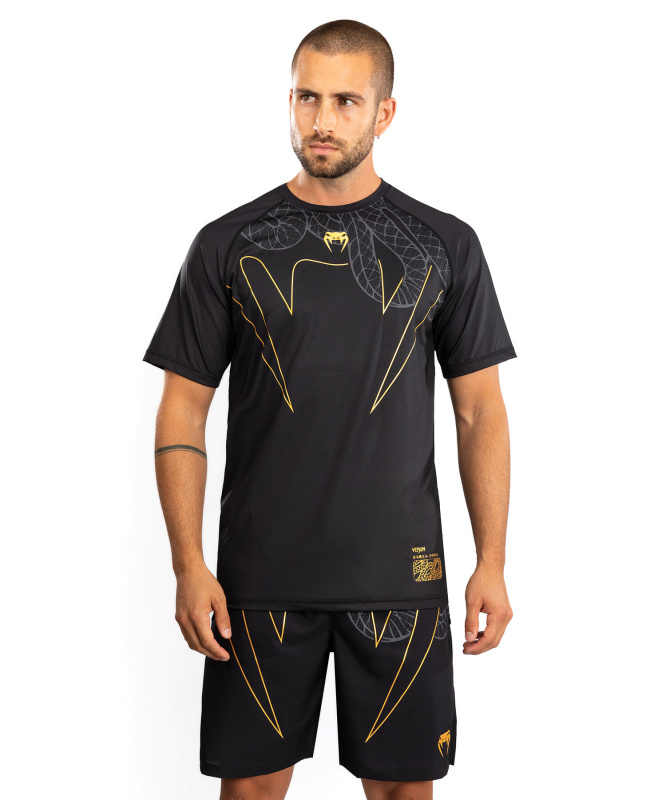 Venum Serpenti Dry Tech - Black/Silver/Gold Velikost: XXL