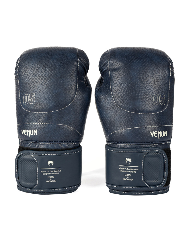 Venum Impact Evo Scales Boxing Gloves - Midnight Blue Velikost: 16oz