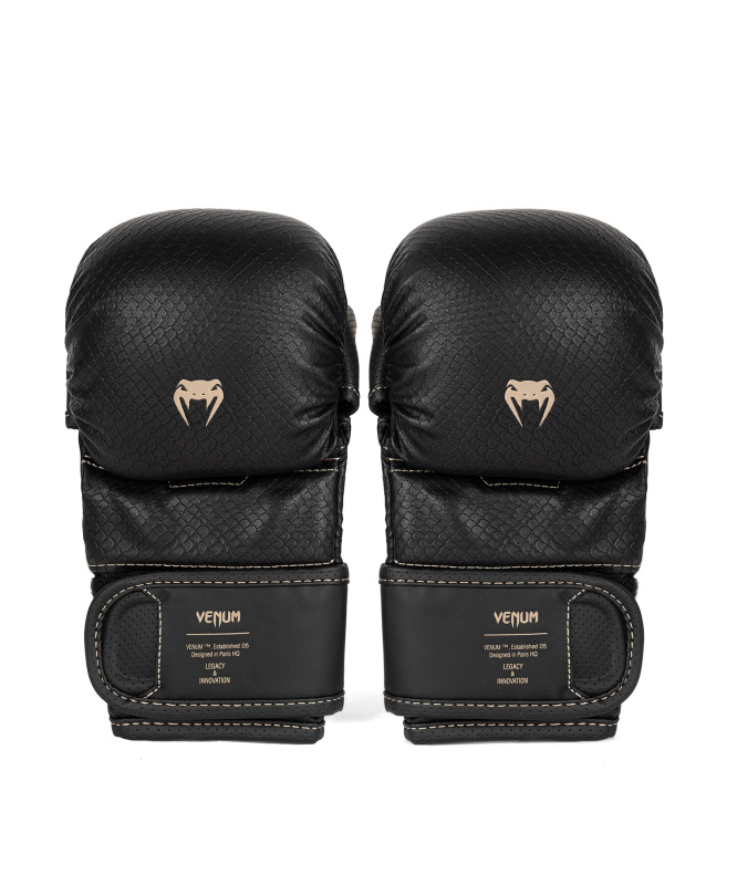 Venum Impact Evo Scales MMA Gloves - Black Velikost: L/XL