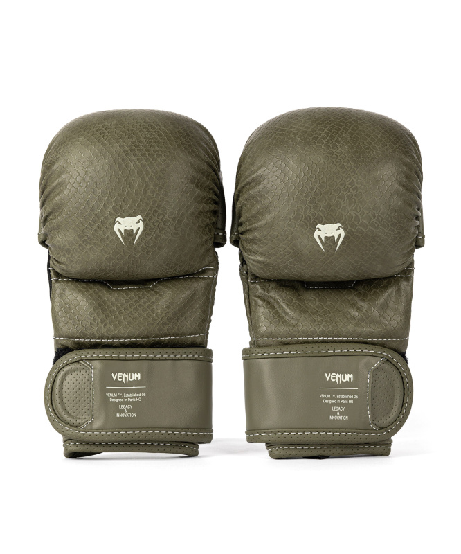 Venum Impact Evo Scales MMA Gloves - Army Green Velikost: S