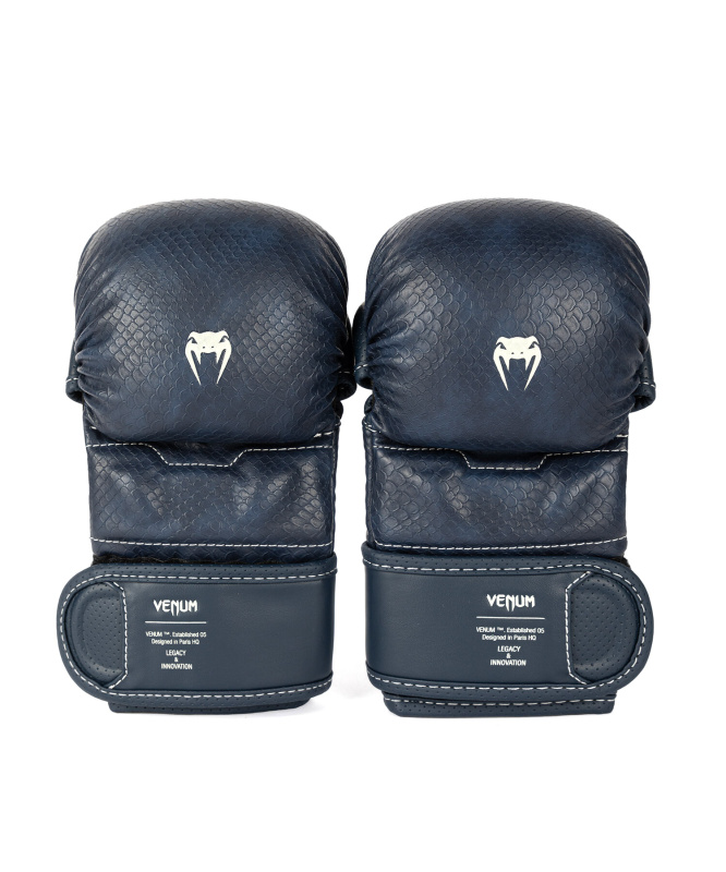 Venum Impact Evo Scales MMA Gloves - Midnight Blue Velikost: L/XL
