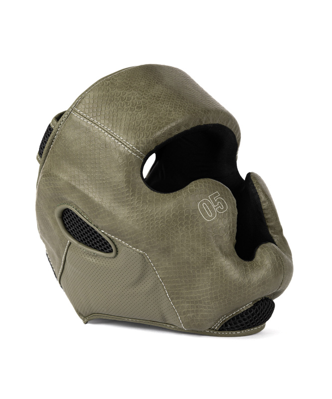 Venum Impact Evo Scales Headgear - Army Green