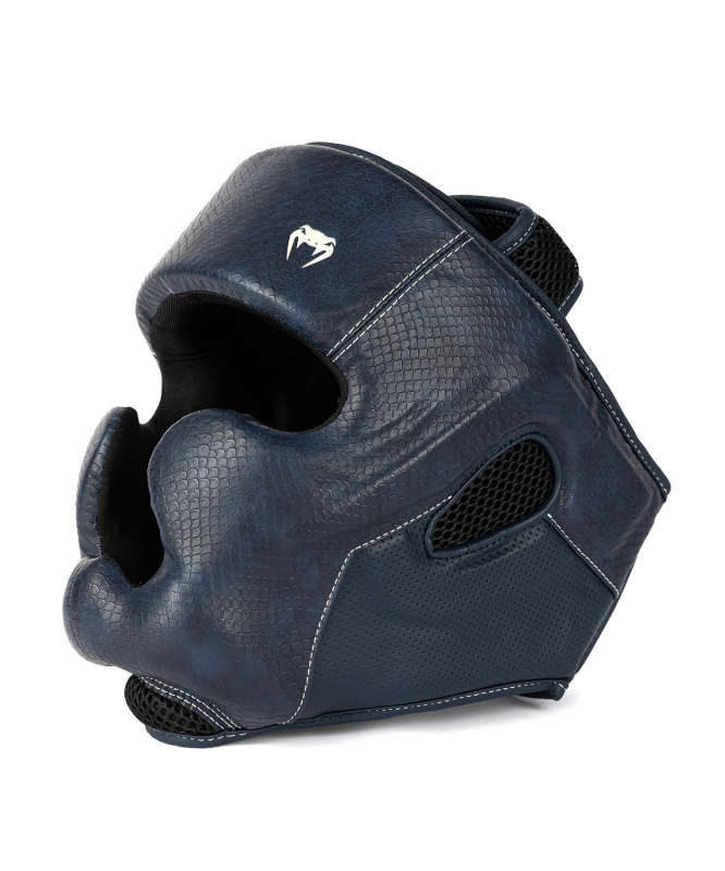 Venum Impact Evo Scales Headgear - Midnight Blue