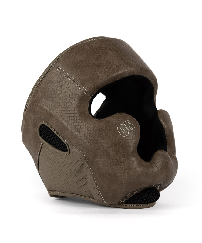 Venum Impact Evo Scales Headgear - Brown